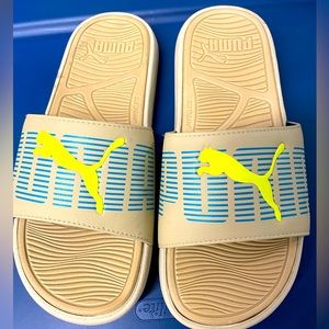 Puma slides women size 8